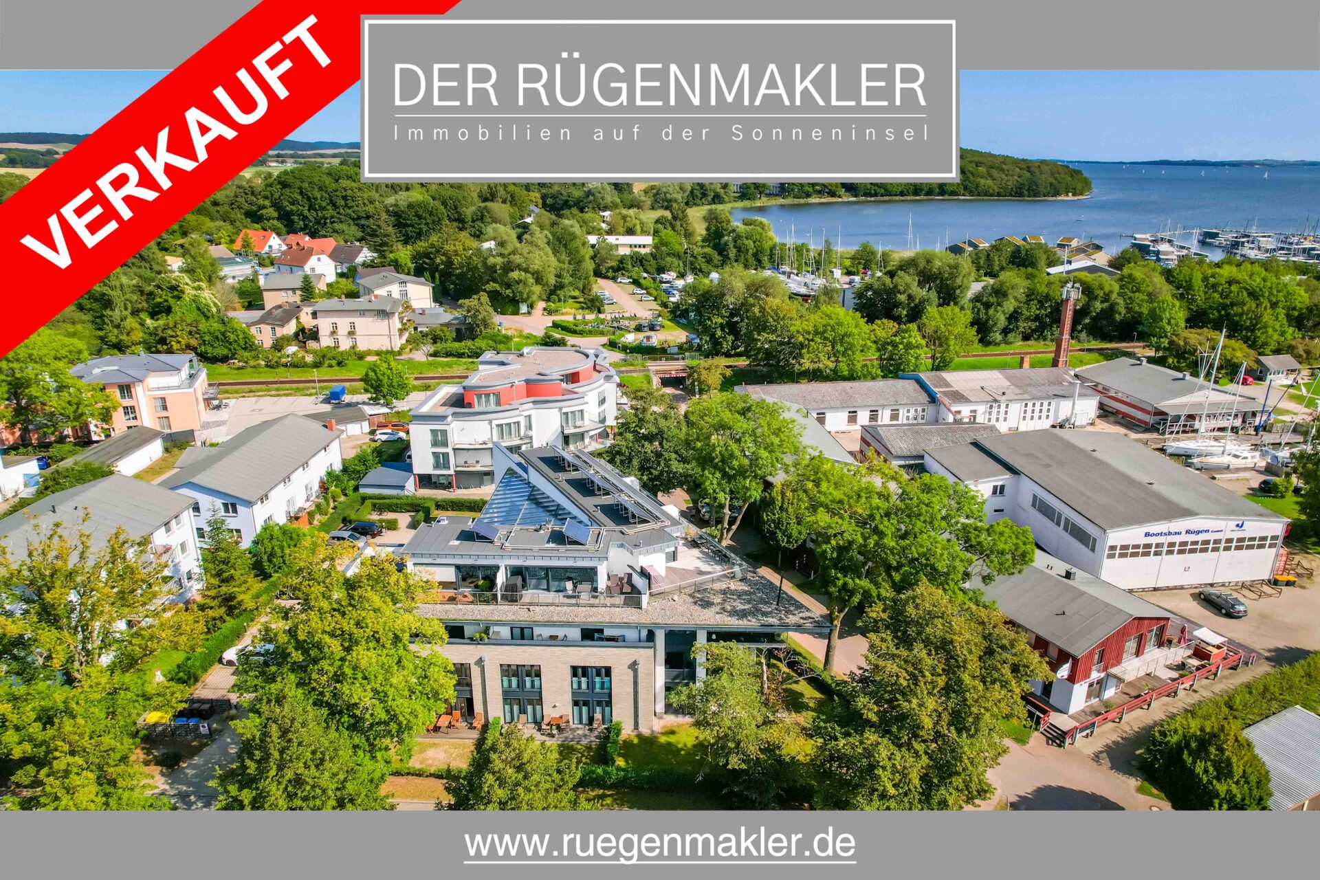 Moderne Eigentumswohnung mit Fahrstuhl in Wassernähe von 18581 Putbus Ortsteil Lauterbach - VERKAUFT